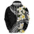 Aloha Hawaii Festive Zip Hoodie Frangipani Lace Classic