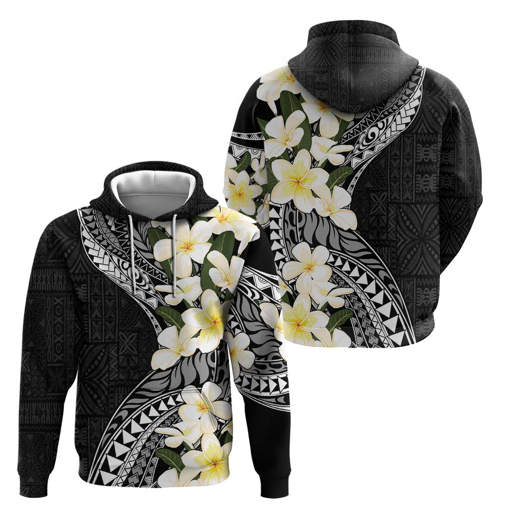 Aloha Hawaii Festive Zip Hoodie Frangipani Lace Classic LT7 - Polynesian Pride