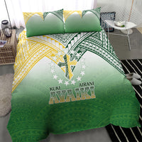 Cook Islands Rugby Medallion Of Stars Bedding Set Kuki Airani Avaiki LT7 - Polynesian Pride