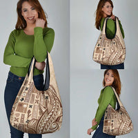 Samoa Tapa Grocery Bag Siapo Mix Tatau Patterns LT7 - Polynesian Pride