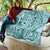 Samoa Tapa Quilt Siapo Mix Tatau Patterns - Teal LT7 - Polynesian Pride