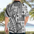 Samoa Tapa Hawaiian Shirt Siapo Mix Tatau Patterns - White LT7 - Polynesian Pride