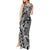 Samoa Tapa Tank Maxi Dress Siapo Mix Tatau Patterns - Black LT7 - Polynesian Pride