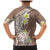 Hawaii Aloha Family Matching Mermaid Dress and Hawaiian Shirt Plumeria Vintage - Brown LT7 - Polynesian Pride