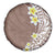 Hawaii Aloha Spare Tire Cover Plumeria Vintage - Brown LT7 - Polynesian Pride