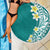 Hawaii Aloha Beach Blanket Plumeria Vintage - Teal LT7 - Polynesian Pride