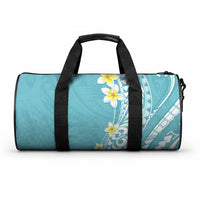 Hawaii Aloha Duffle Bag Plumeria Vintage - Turquoise
