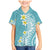 Hawaii Aloha Family Matching Mermaid Dress and Hawaiian Shirt Plumeria Vintage - Turquoise LT7 Son's Shirt Turquoise - Polynesian Pride