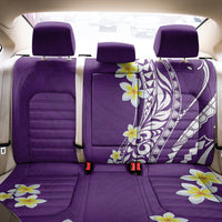 Hawaii Aloha Back Car Seat Cover Plumeria Vintage - Violet LT7 - Polynesian Pride