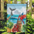 Aloha Honolulu Festival Garden Flag Ukulele By The Shore