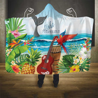 Aloha Honolulu Festival Hooded Blanket Ukulele By The Shore LT7 - Polynesian Pride