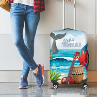 Aloha Honolulu Festival Luggage Cover Ukulele By The Shore LT7 - Polynesian Pride