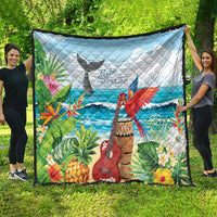 Aloha Honolulu Festival Quilt Ukulele By The Shore LT7 - Polynesian Pride