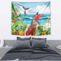 Aloha Honolulu Festival Tapestry Ukulele By The Shore LT7 - Polynesian Pride