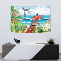 Aloha Honolulu Festival Tapestry Ukulele By The Shore LT7 - Polynesian Pride
