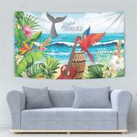 Aloha Honolulu Festival Tapestry Ukulele By The Shore LT7 - Polynesian Pride