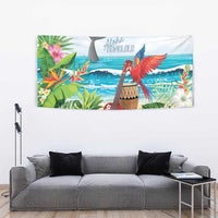 Aloha Honolulu Festival Tapestry Ukulele By The Shore LT7 - Polynesian Pride