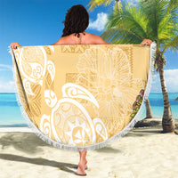 Aloha Honolulu Festival Beach Blanket Hawaii Kapa Mix Flowers Lei LT7 - Polynesian Pride
