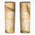 Aloha Honolulu Festival Skinny Tumbler Hawaii Kapa Mix Flowers Lei