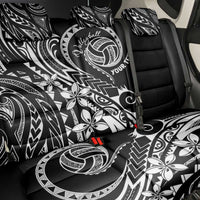 Polynesia Beach Volleyball Personalized Back Car Seat Cover Basic LT7 - Polynesian Pride