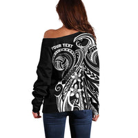 Polynesia Beach Volleyball Personalized Off Shoulder Sweater Basic LT7 - Polynesian Pride