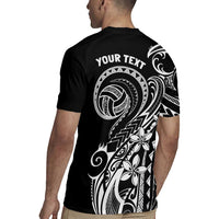 Polynesia Beach Volleyball Personalized Rugby Jersey Basic LT7 - Polynesian Pride