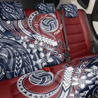 Polynesia Beach Volleyball Personalized Back Car Seat Cover Special LT7 - Polynesian Pride