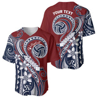 Polynesia Beach Volleyball Personalized Baseball Jersey Special LT7 - Polynesian Pride