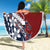 Polynesia Beach Volleyball Personalized Beach Blanket Special