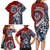 Polynesia Beach Volleyball Personalized Family Matching Long Sleeve Bodycon Dress and Hawaiian Shirt Special