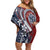 Polynesia Beach Volleyball Personalized Family Matching Off Shoulder Short Dress and Hawaiian Shirt Special