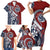 Polynesia Beach Volleyball Personalized Family Matching Short Sleeve Bodycon Dress and Hawaiian Shirt Special