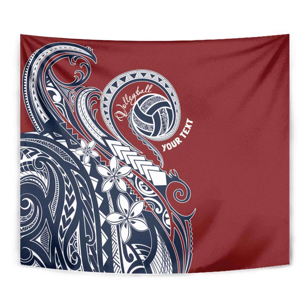 Polynesia Beach Volleyball Personalized Tapestry Special LT7 - Polynesian Pride
