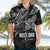 Personalised Father's Day Polynesian Hawaiian Shirt Best Dad Ever - Black LT7 - Polynesian Pride