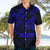 Personalised Father's Day Polynesian Hawaiian Shirt Best Dad Ever - Blue LT7 - Polynesian Pride