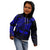 Personalised Father's Day Polynesian Kid Hoodie Best Dad Ever - Blue LT7 - Polynesian Pride