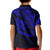 Personalised Father's Day Polynesian Kid Polo Shirt Best Dad Ever - Blue LT7 - Polynesian Pride