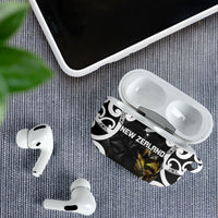 New Zealand WC2026 Black AirPods Case Silver Fern LT7 - Polynesian Pride
