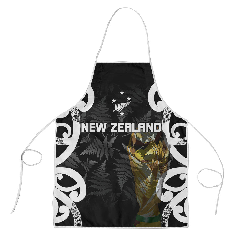 New Zealand WC2026 Black Apron Silver Fern LT7 Black - Polynesian Pride