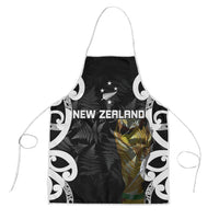 New Zealand WC2026 Black Apron Silver Fern LT7 Black - Polynesian Pride