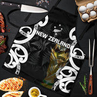 New Zealand WC2026 Black Apron Silver Fern LT7 Black - Polynesian Pride