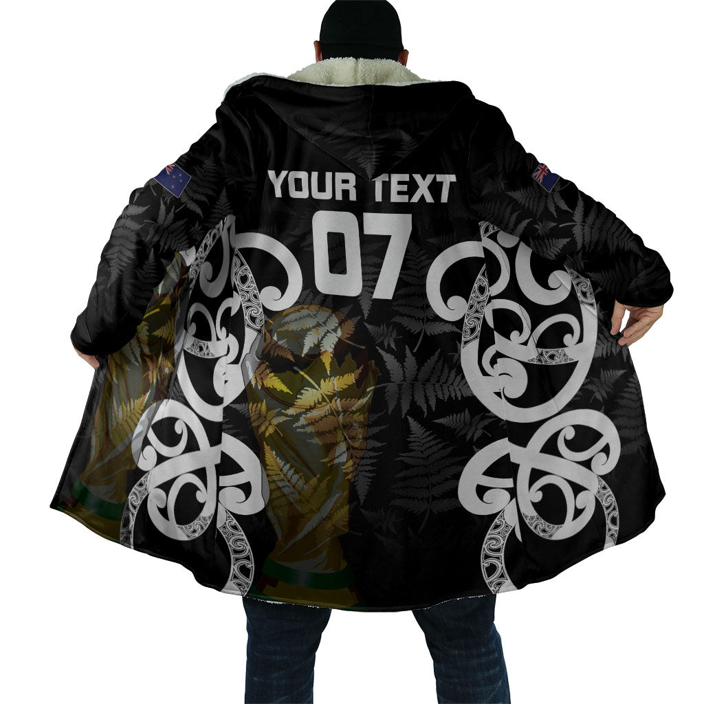 New Zealand WC2026 Custom Black Cloak Silver Fern LT7 - Polynesian Pride