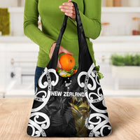New Zealand WC2026 Black Grocery Bag Silver Fern LT7 - Polynesian Pride