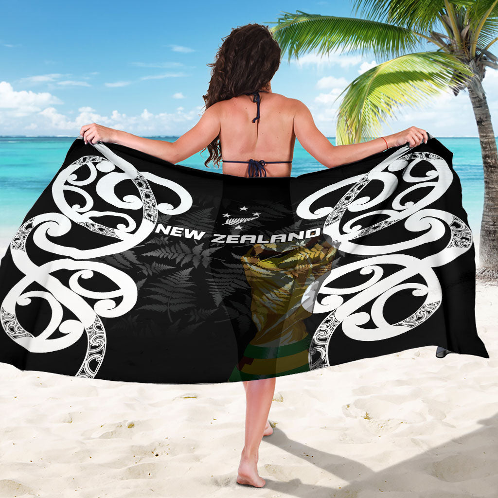 New Zealand WC2026 Black Sarong Silver Fern LT7 - Polynesian Pride