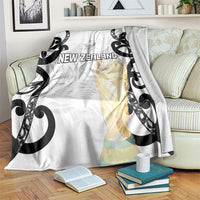 New Zealand WC2026 White Blanket Silver Fern LT7 White - Polynesian Pride