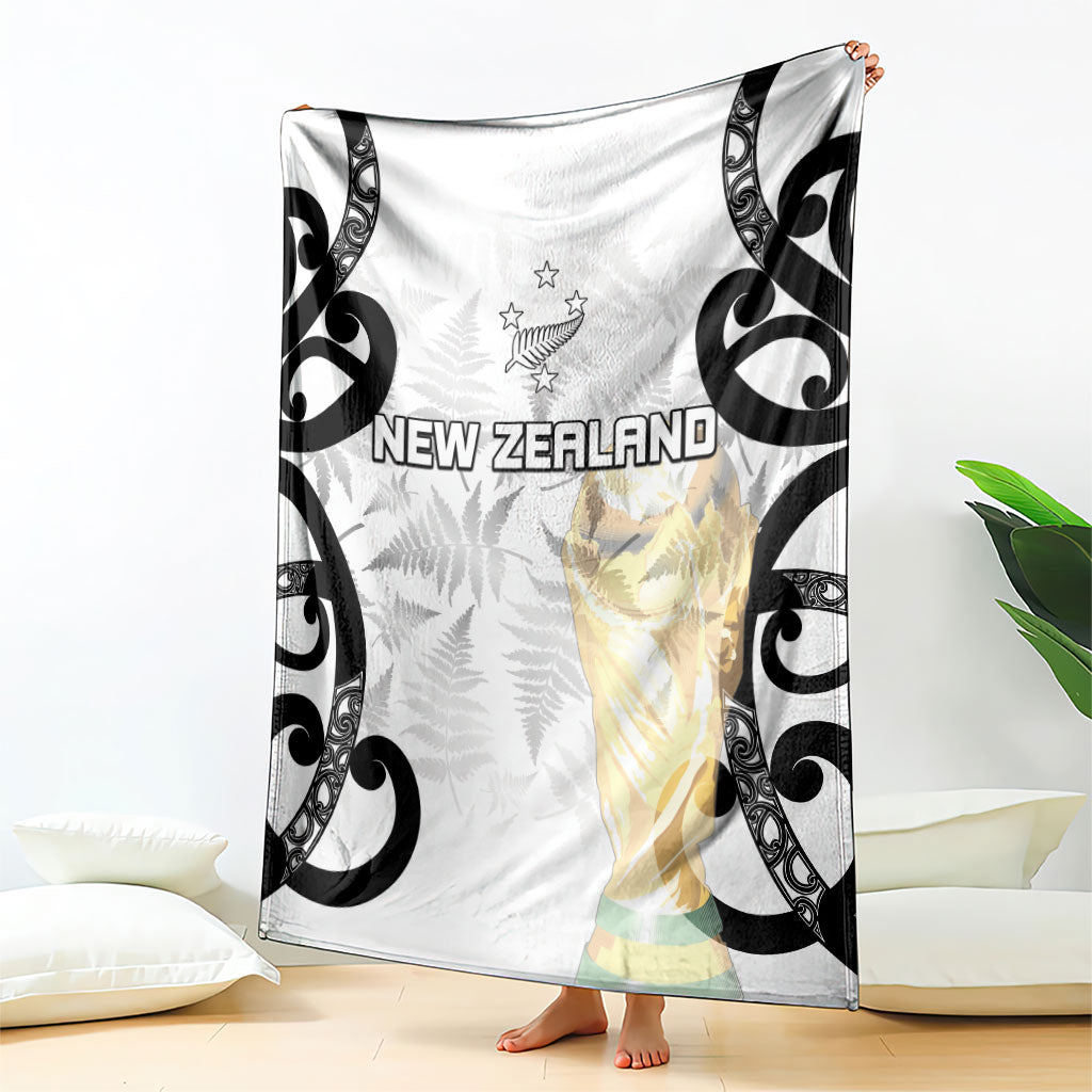 New Zealand WC2026 White Blanket Silver Fern LT7 - Polynesian Pride