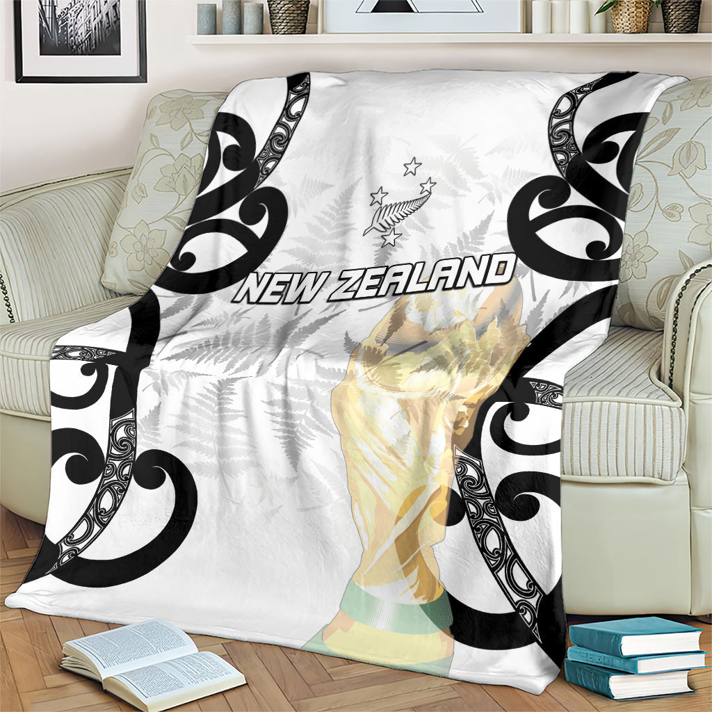 New Zealand WC2026 White Blanket Silver Fern LT7 - Polynesian Pride