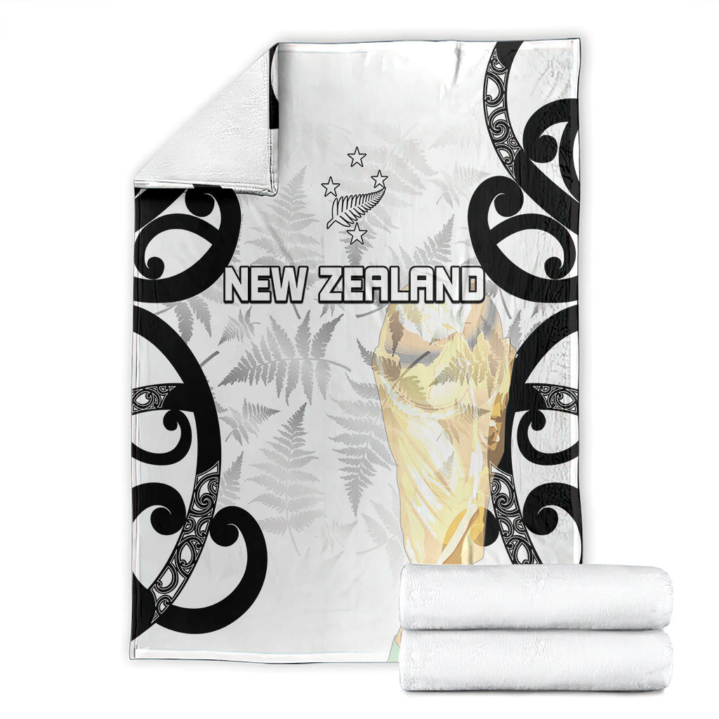 New Zealand WC2026 White Blanket Silver Fern LT7 - Polynesian Pride