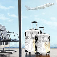 New Zealand WC2026 White Luggage Cover Silver Fern LT7 - Polynesian Pride
