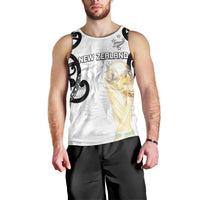 New Zealand WC2026 Custom White Men Tank Top Silver Fern LT7 - Polynesian Pride